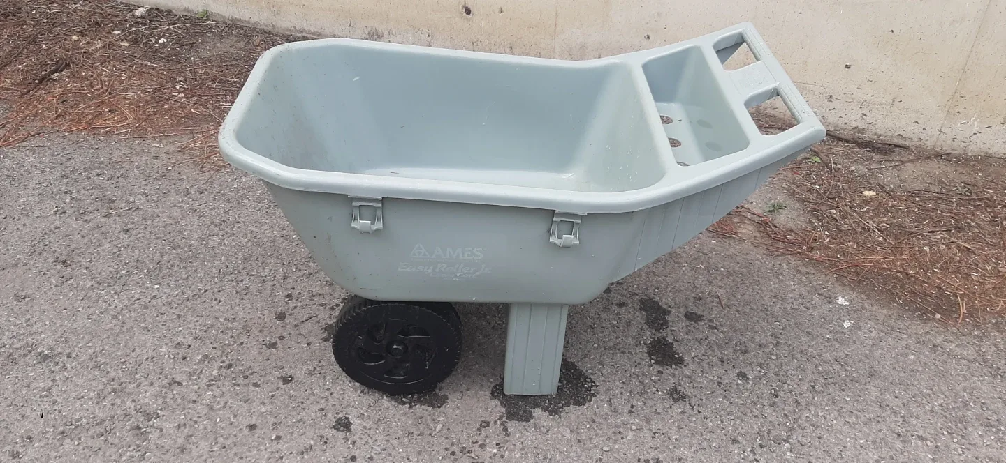 AMES Roller Garden Cart READ DESCRIPTION ON PRICE - photo 2