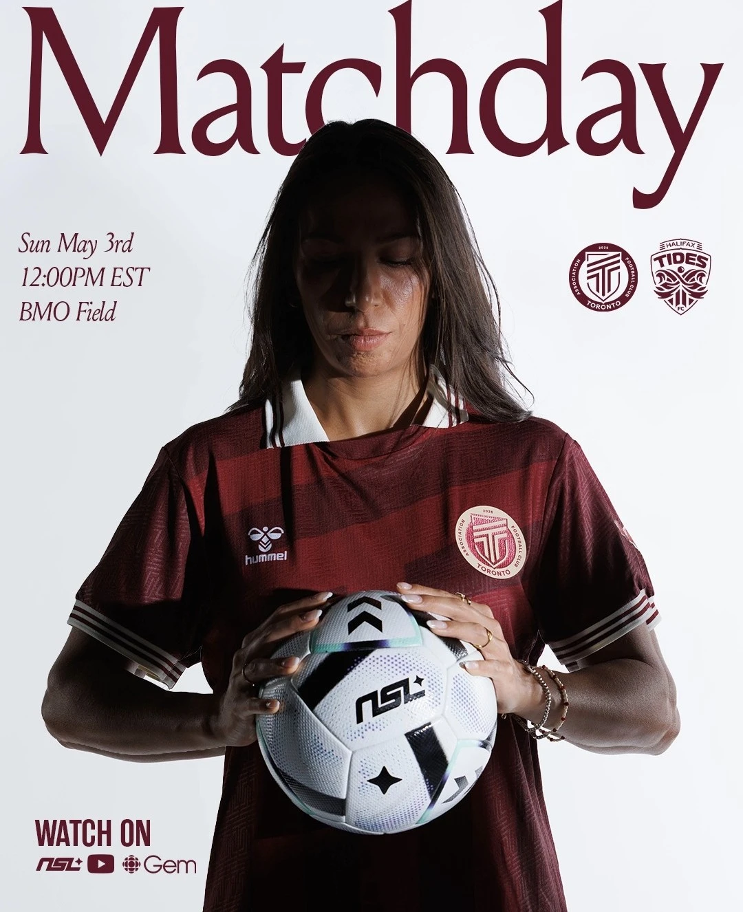 Free tickets today:  AFC Toronto vs. Halifax Tides FC