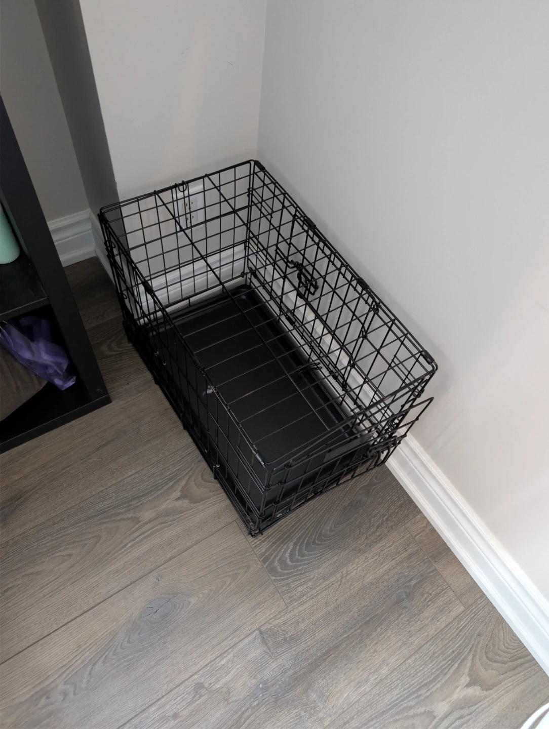 Black Wire Dog Crate - photo 2