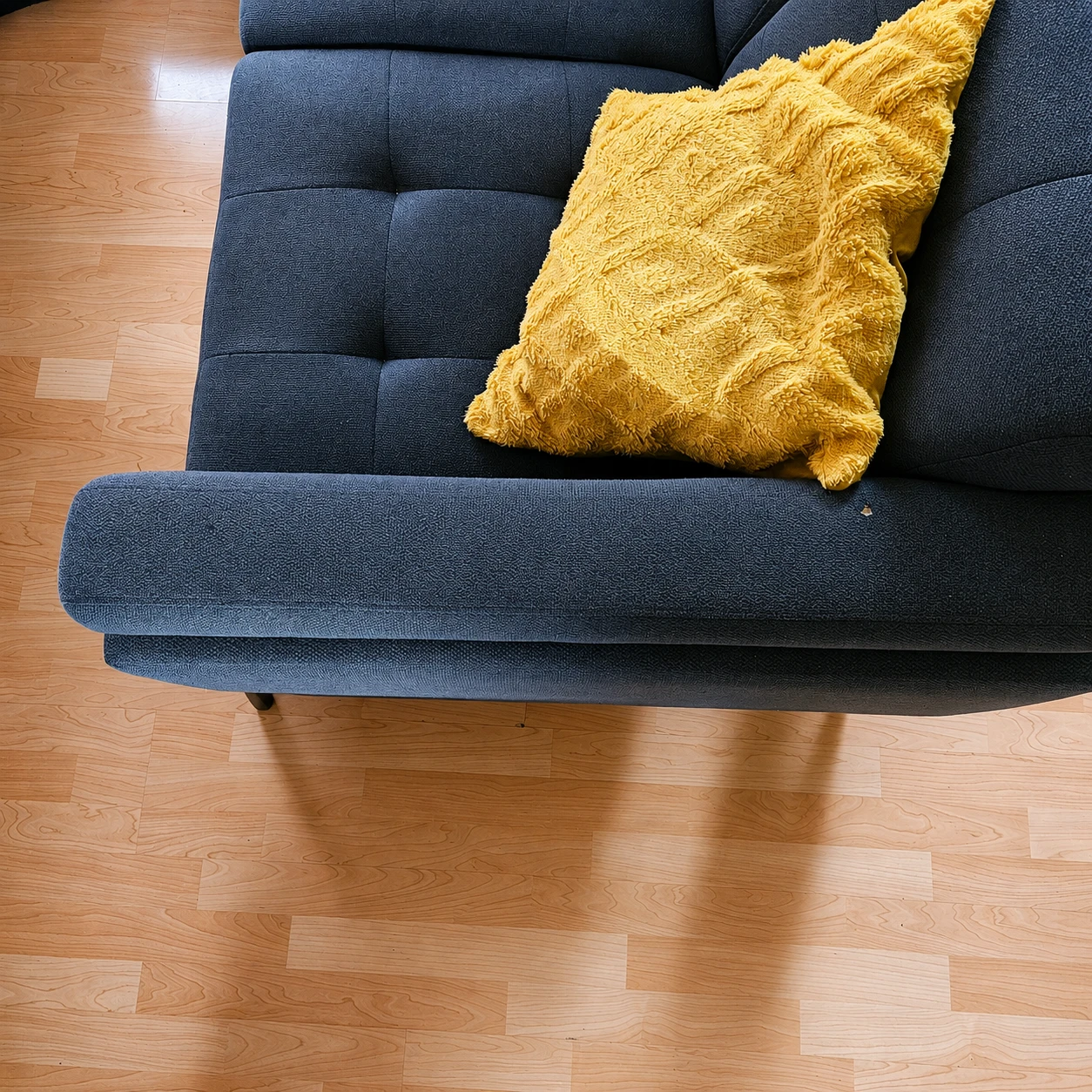 Modern Grey Sectional Sofa + Ottoman – $325 OBO - photo 4