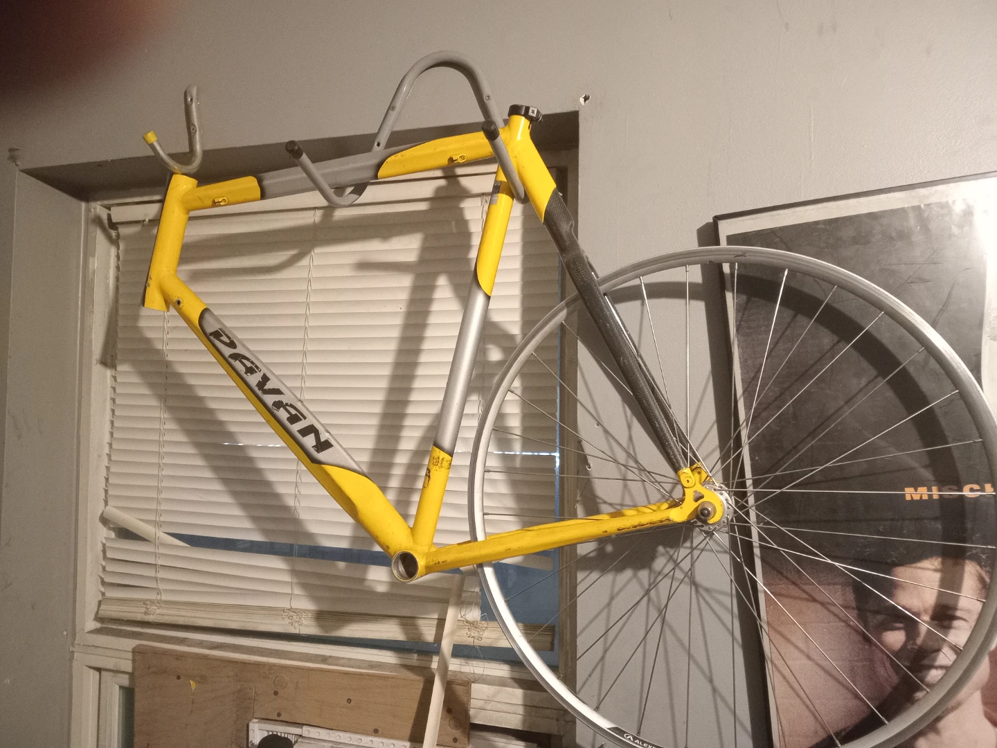 Blue and Black Hybrid Bike + olyymipic frame and tires, see pic! - photo 2