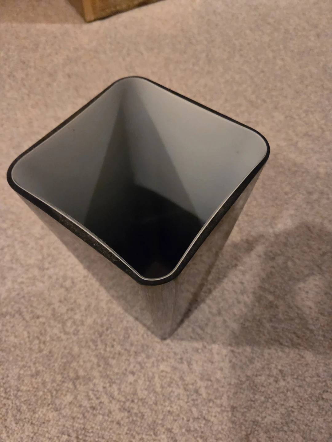 Tall Square Black Vase - photo 3