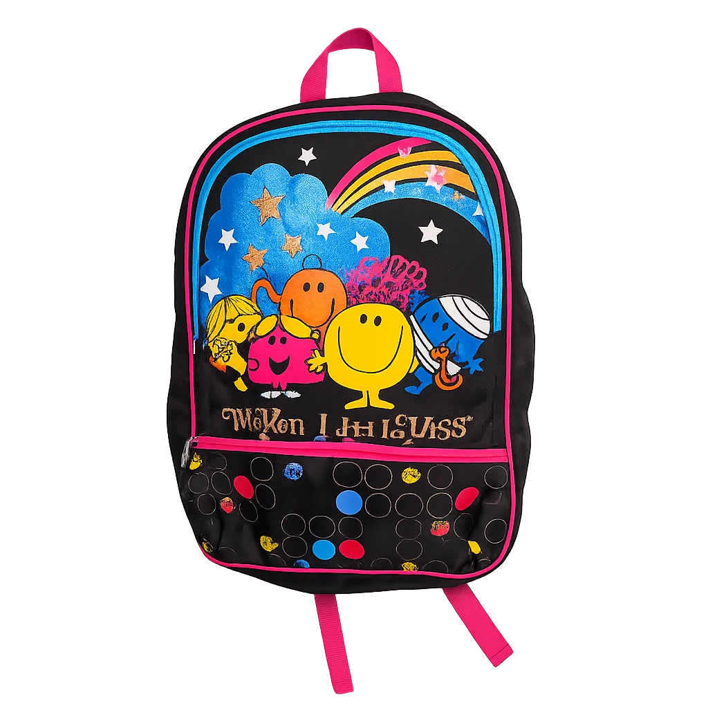 Mr men little miss kids backpack nwt - photo 2