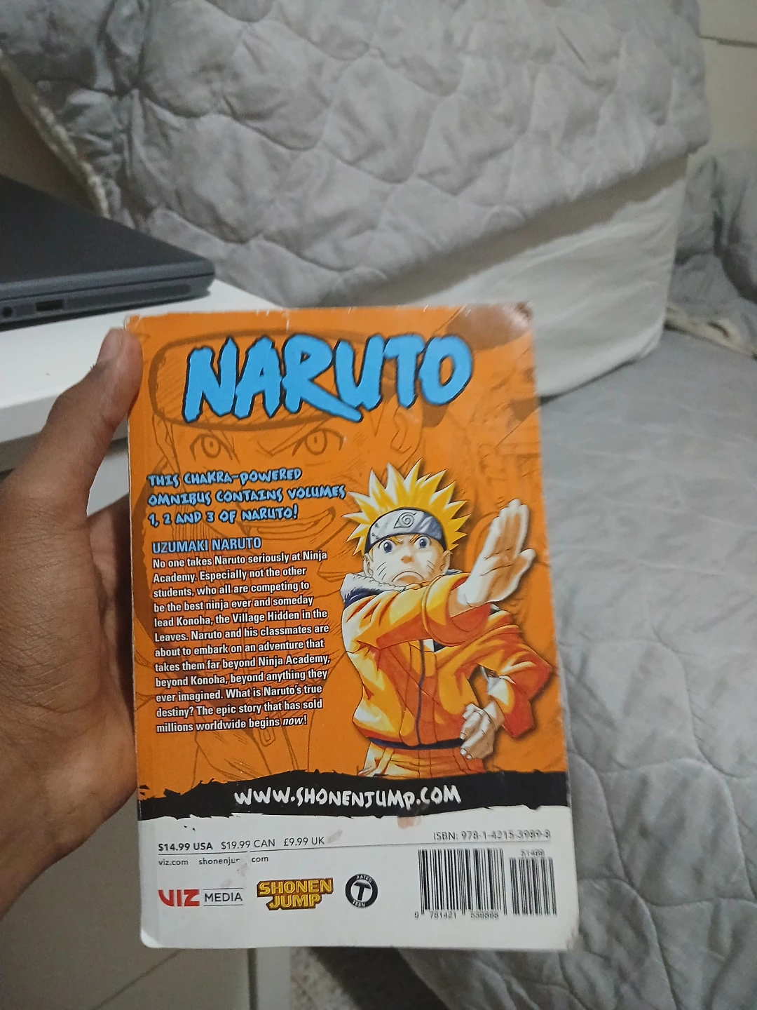 Naruto 3-in-1 Manga Volumes 1-3 by Masashi Kishimoto - photo 3