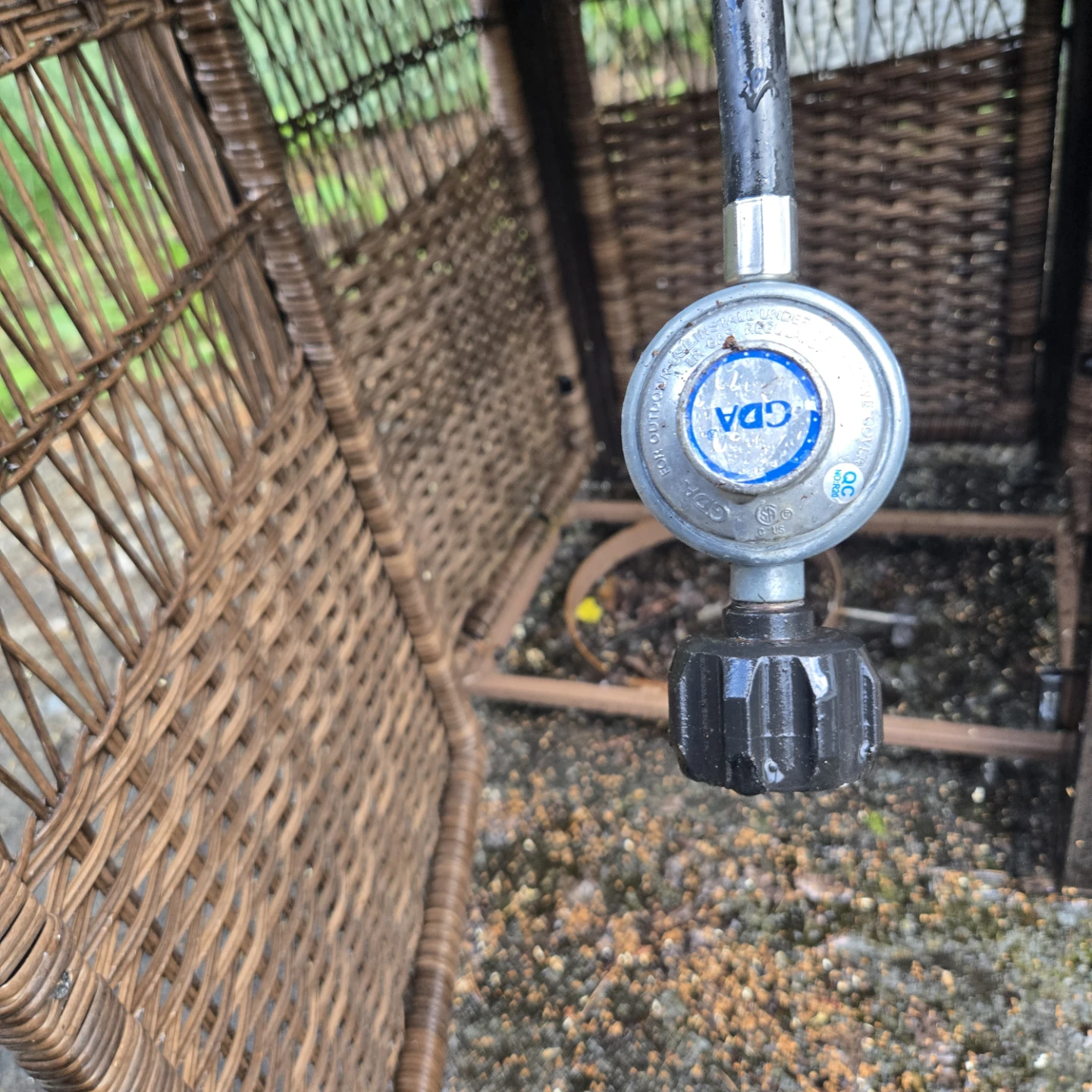 Patio Heater with Wicker Base - photo 2