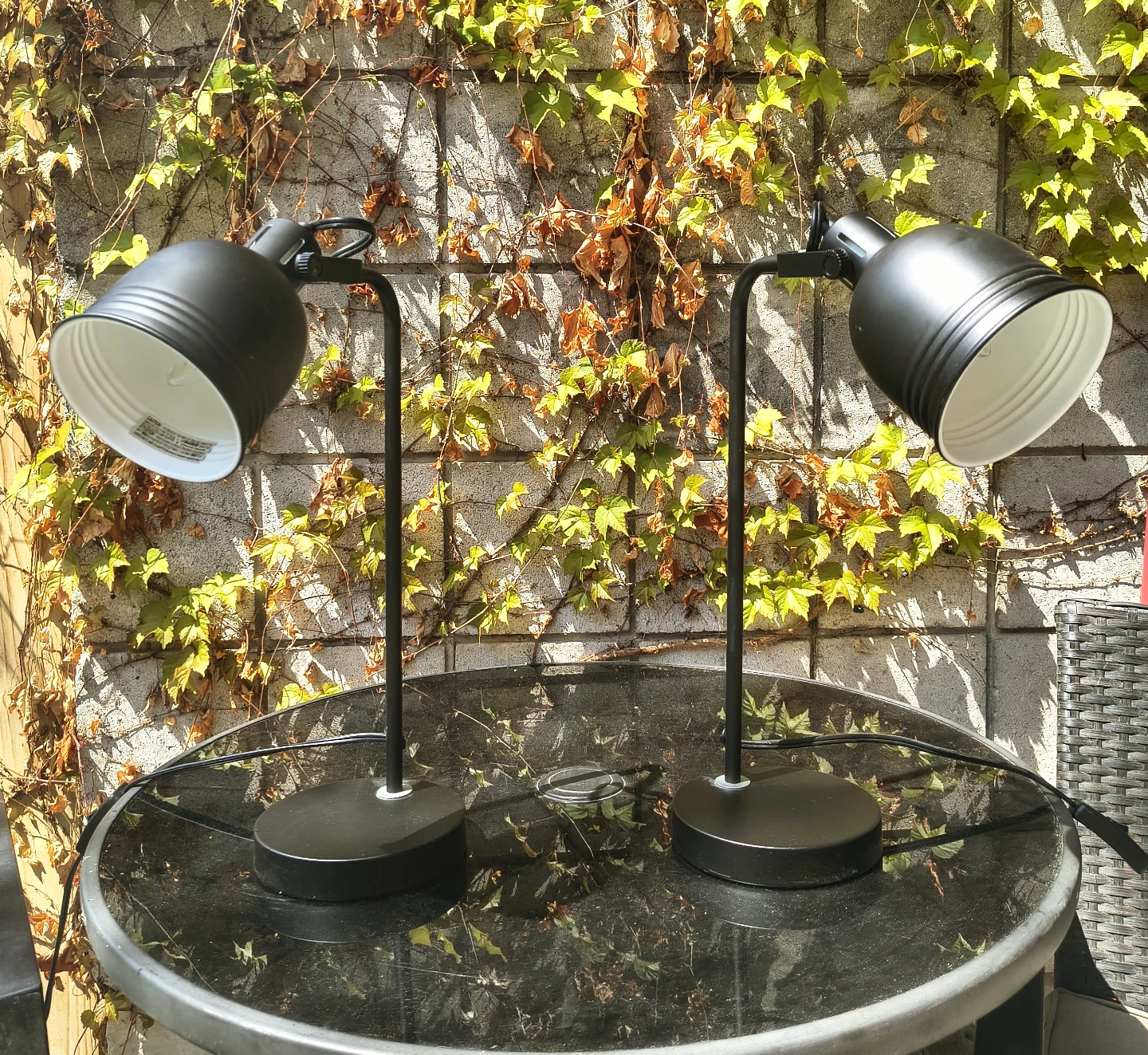 Black Desk Lamps - Set of 2 - photo 3