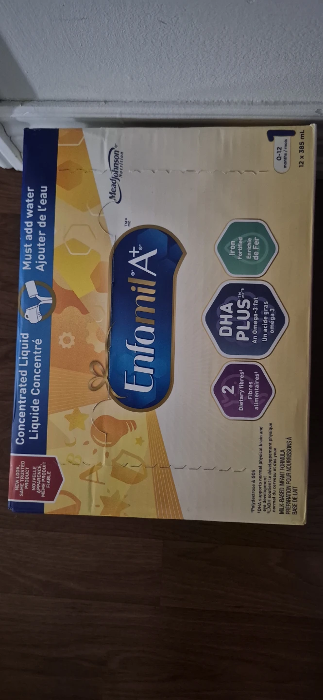 Enfamil A+ Concentrated Liquid Infant Formula 12 x 385 mL - photo 2