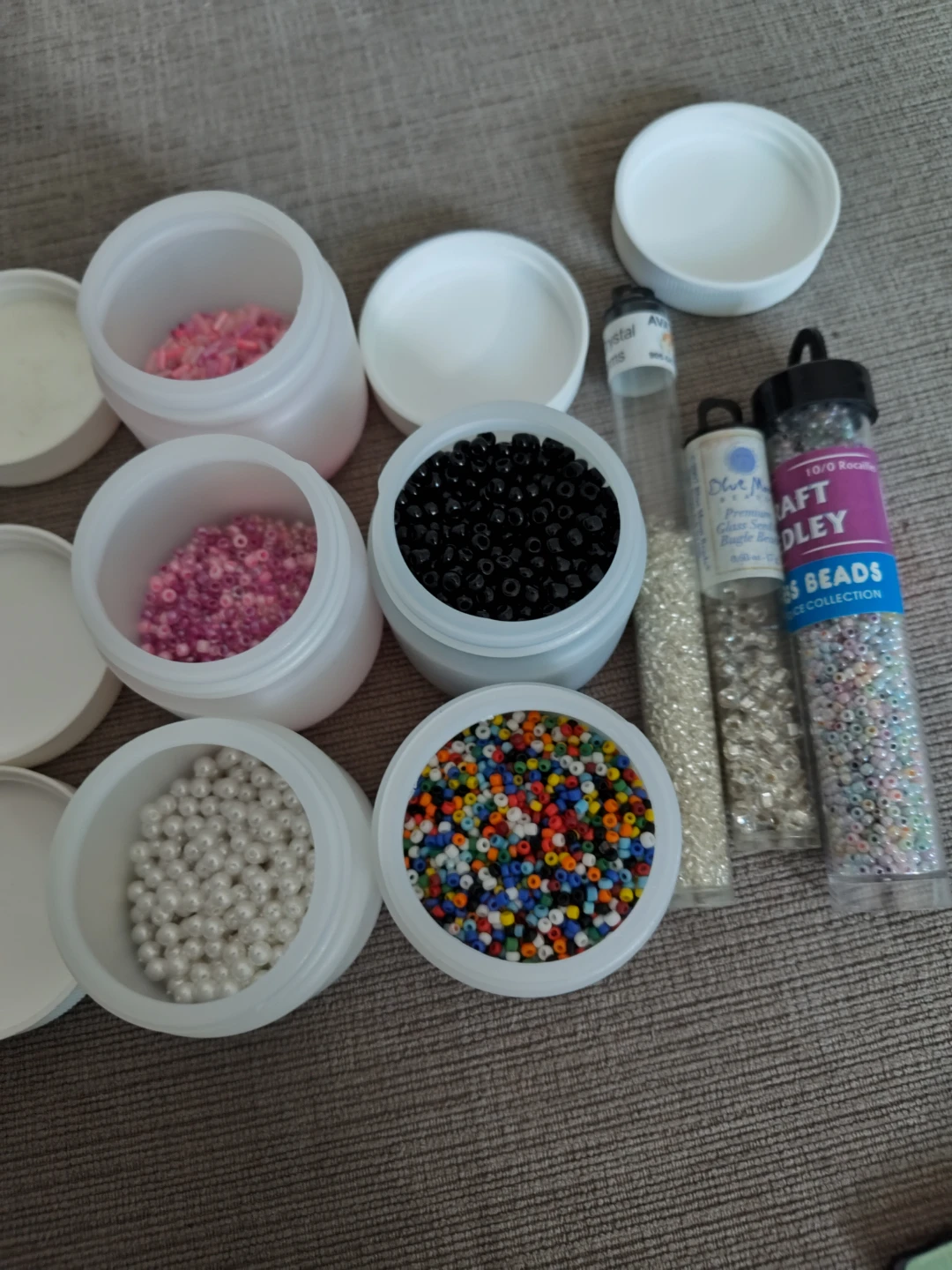 Assorted Craft Beads Collection