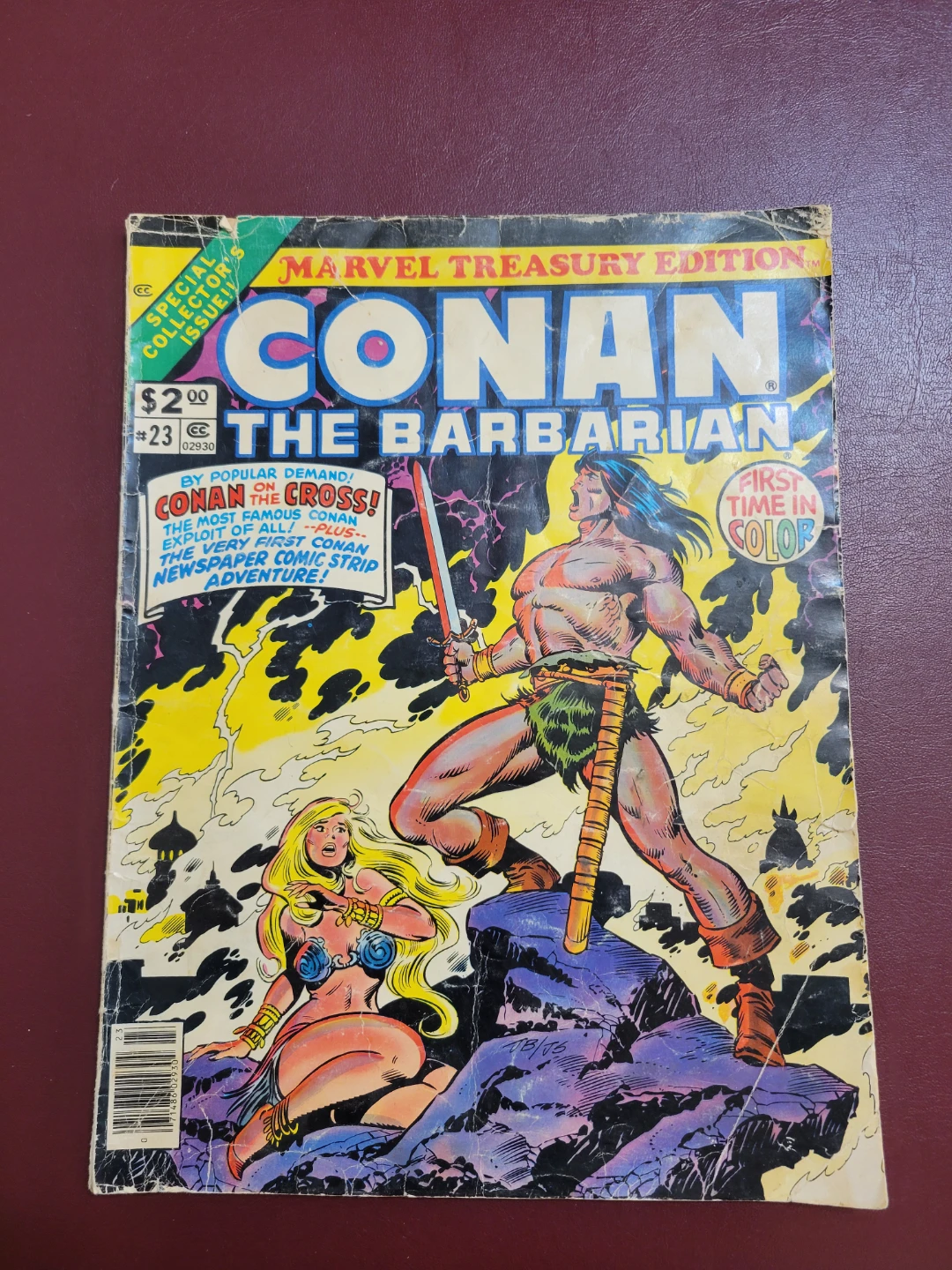 Marvel Treasury Edition Conan The Barbarian #23 Comic Book