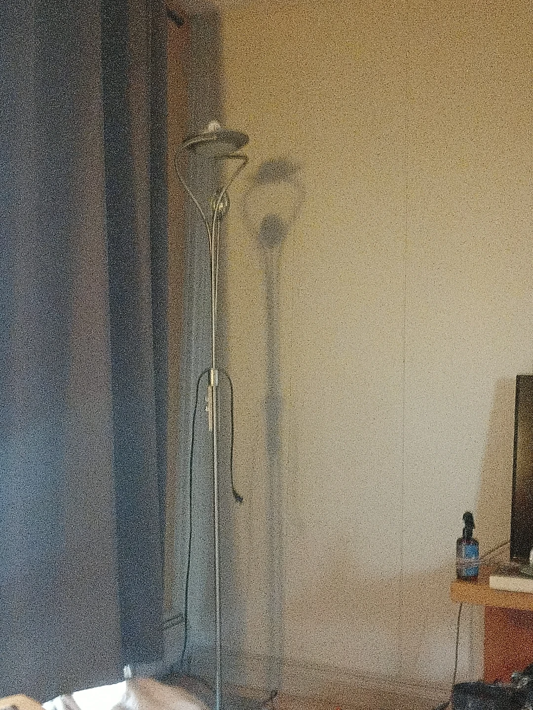 Torchiere Floor Lamp with Adjustable Reading Light - photo 2