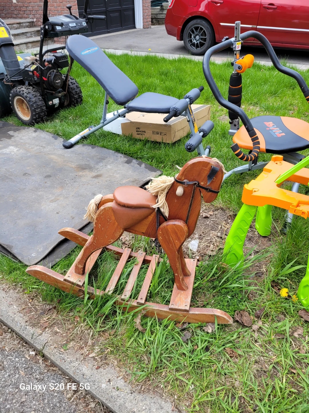 Wooden Rocking Horse