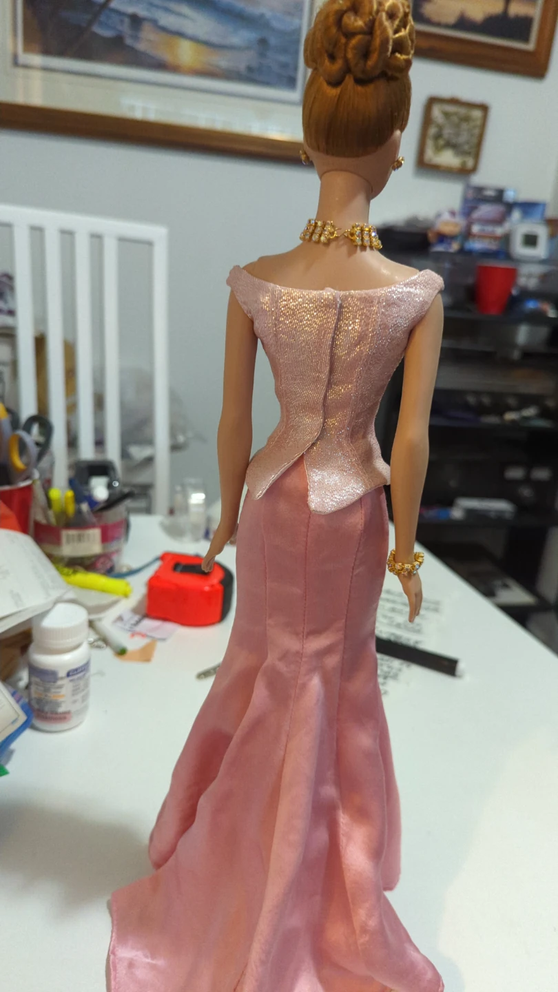 Wentworth Doll Pink Gown - photo 3