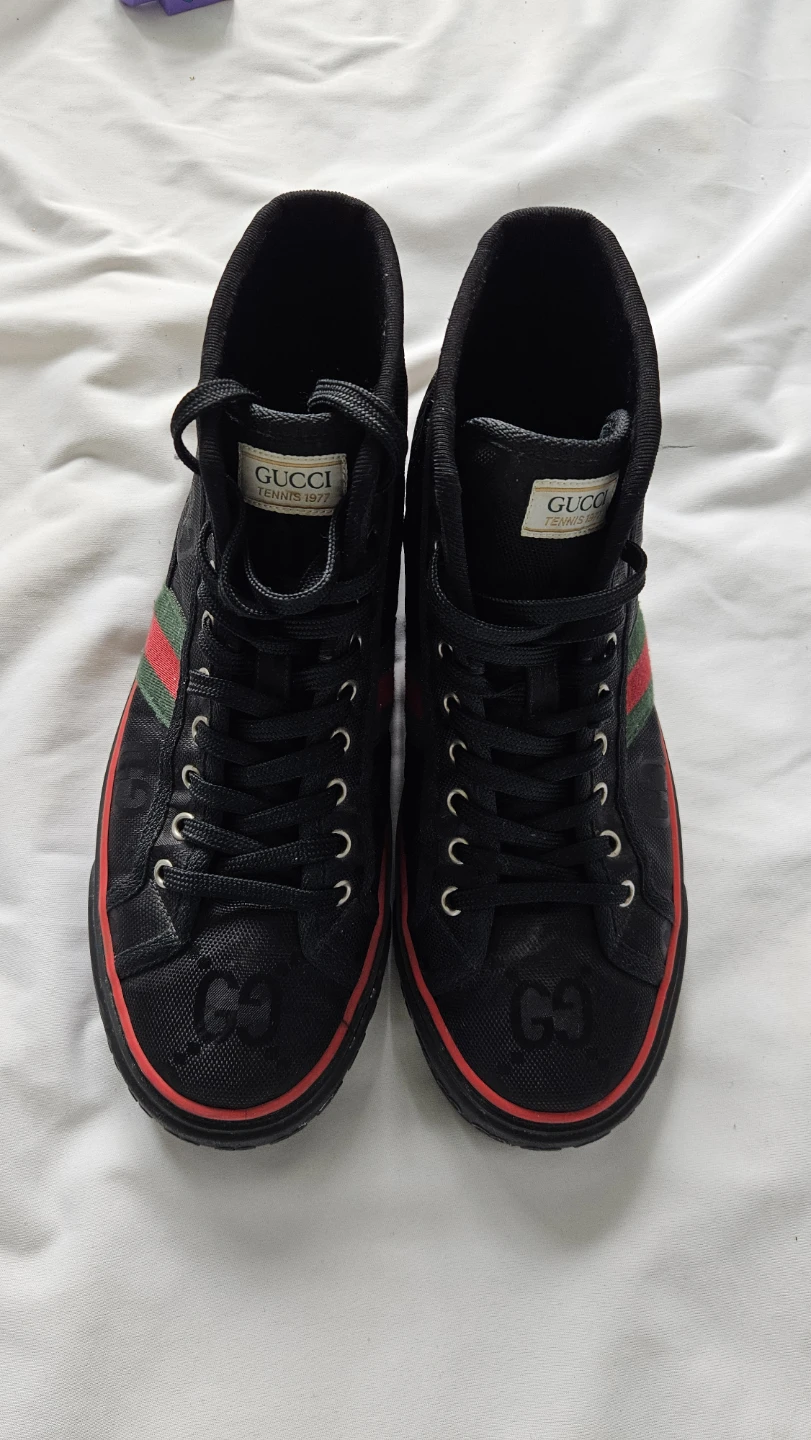 Gucci Tennis High-Top Sneakers