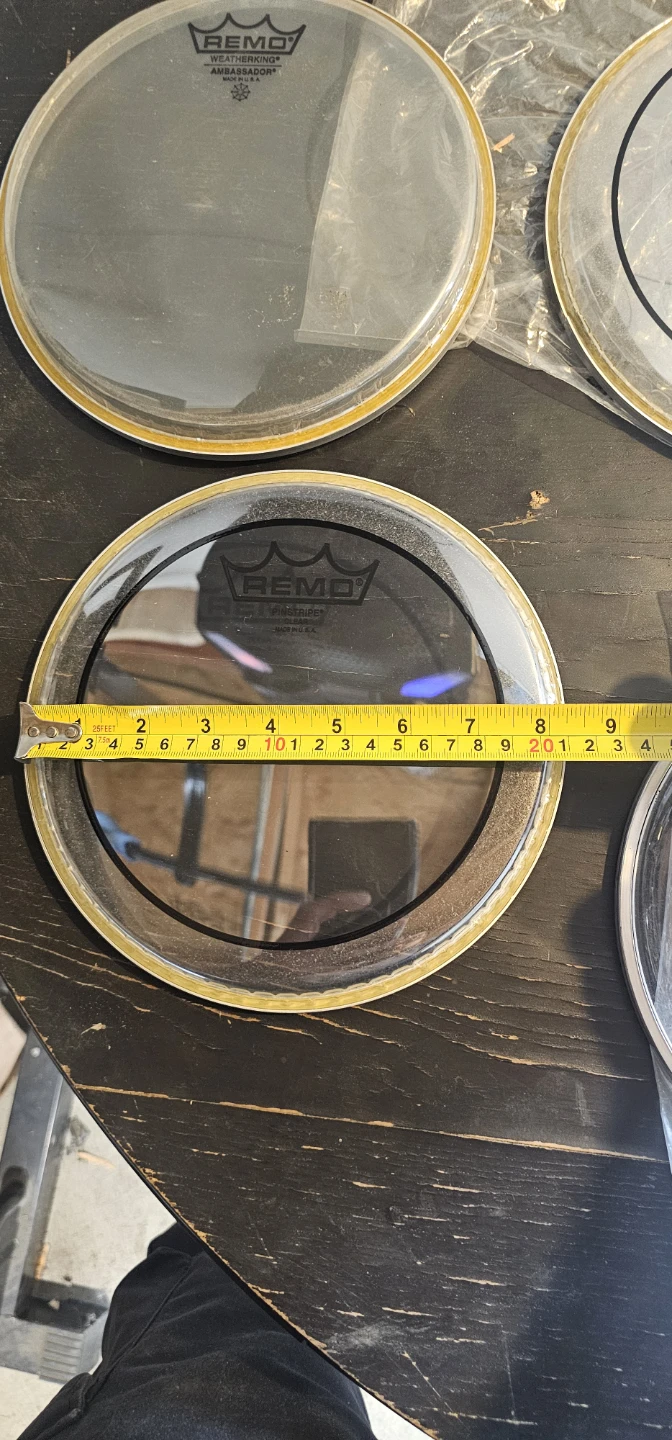 Remo & Ludwig Drum Heads Lot