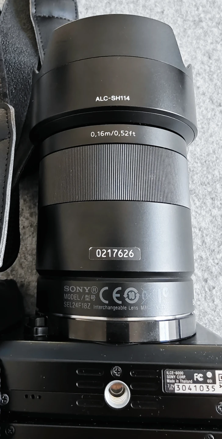 Sony Alpha a6000 with 1.8/24mm Zeiss Lens and Lens Hood - photo 3