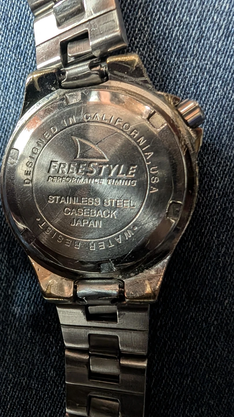 Freestyle Stainless Steel Dive Watch - Blue Dial - photo 3