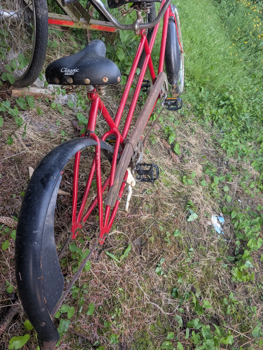 Red Tandem Bicycle - photo 5