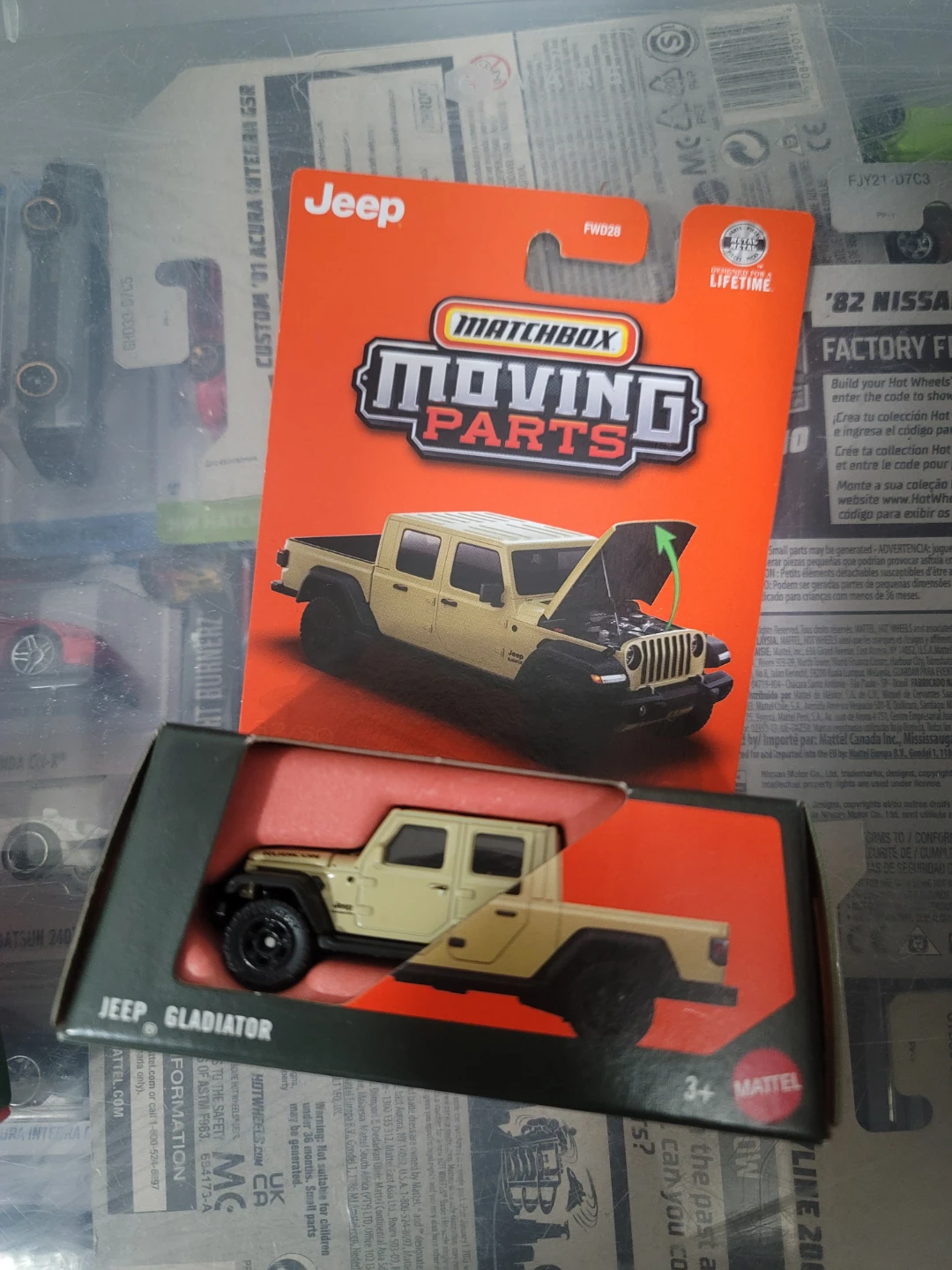 Matchbox Moving Parts Jeep Gladiator Diecast Toy
