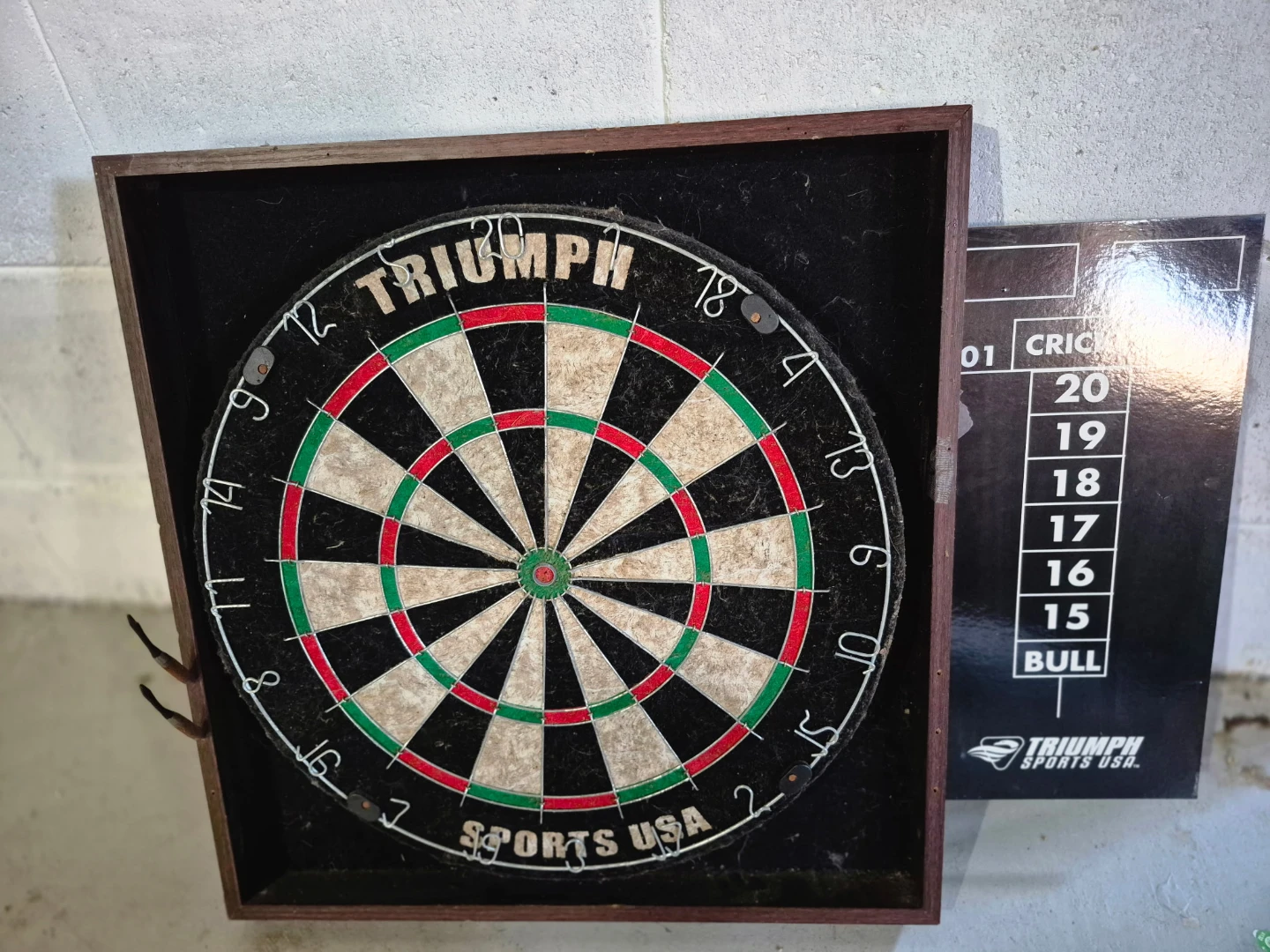 Triumph Sports USA Dartboard Set