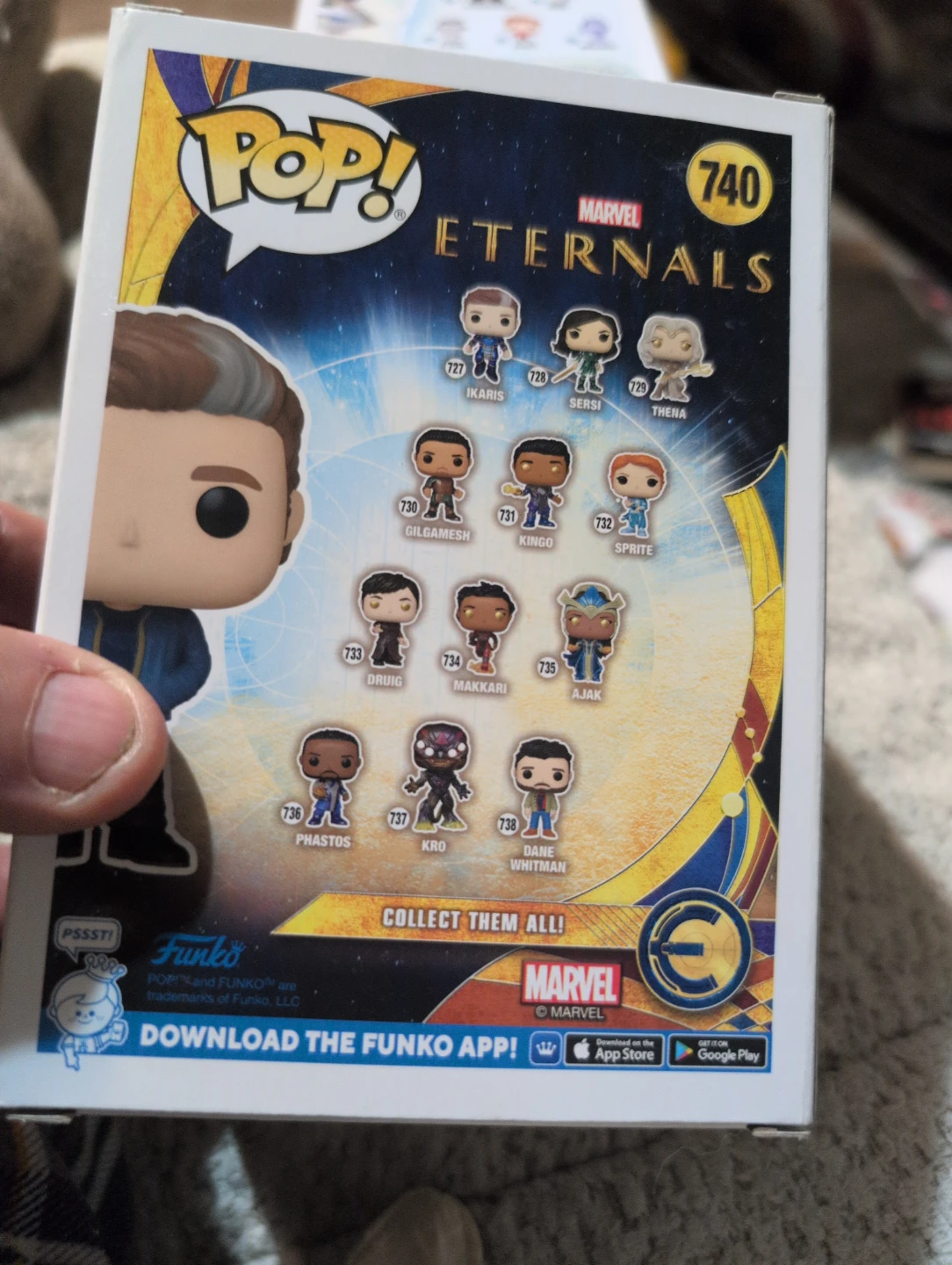 Funko Pop! Marvel Eternals Ikaris 740 - photo 2