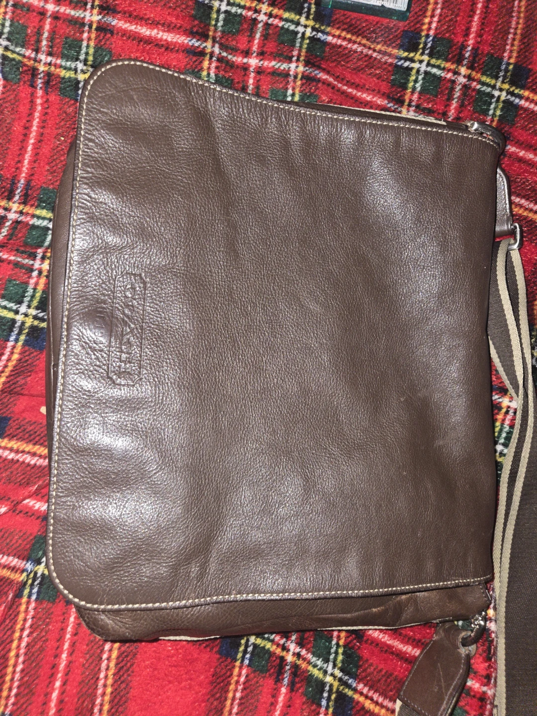 Coach Brown Leather Messenger Bag - photo 3