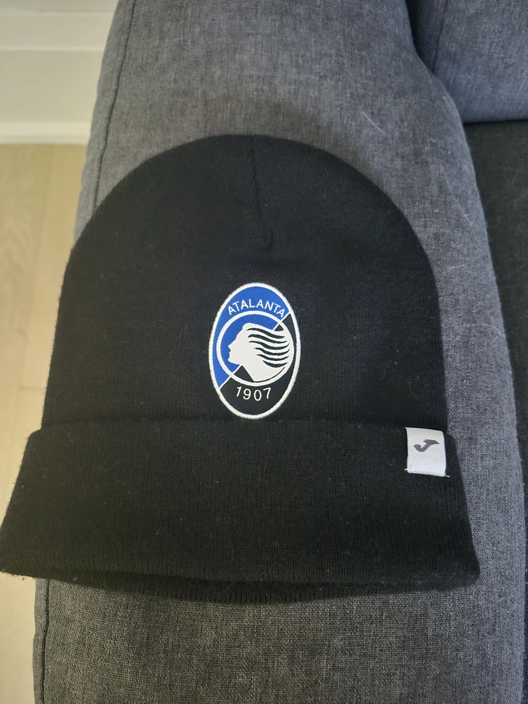 Atalanta Joma Black Beanie Hat