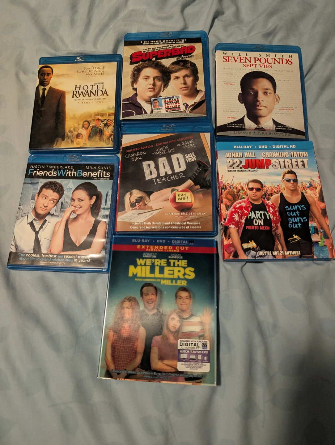 Blue rays movies