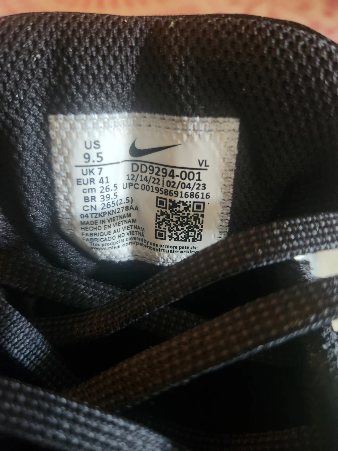 Nike Women's Running Shoes Black US 9.5 - photo 2