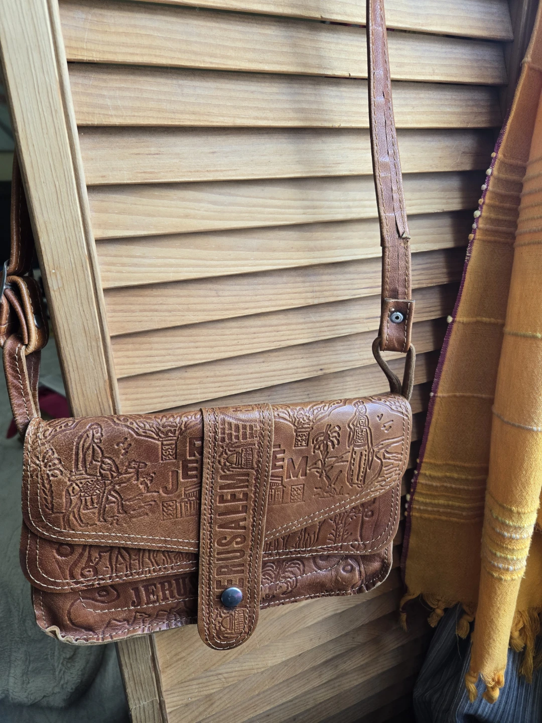 Handmade  Leather Bag from Jerusalem - photo 5