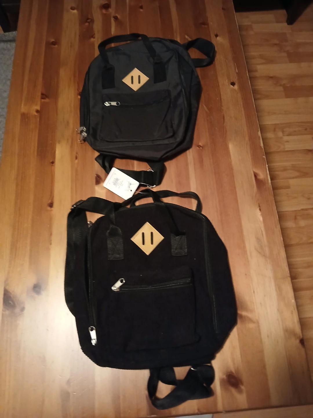 Two Black Mini Backpacks - photo 3