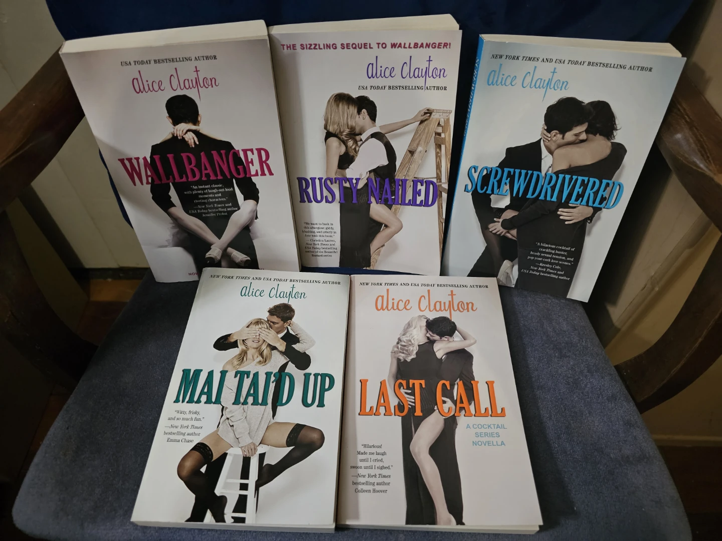 Alice Clayton Cocktail Series Books - Set of 5