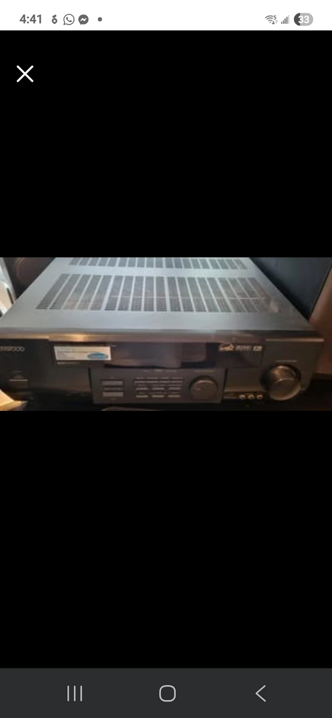 Kenwood Home Theatre Receiver with 5 speakers - photo 2