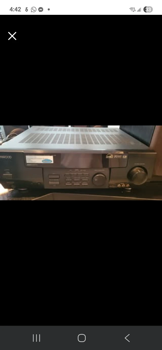 Kenwood Home Theatre Receiver with 5 speakers - photo 4