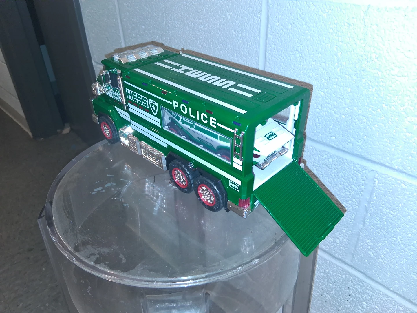 This is the 2023 Hess Police Truck & Cruiser toy set. - photo 2