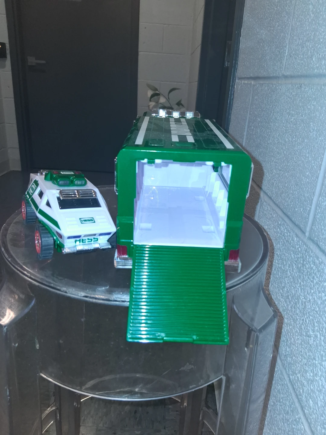 This is the 2023 Hess Police Truck & Cruiser toy set. - photo 3