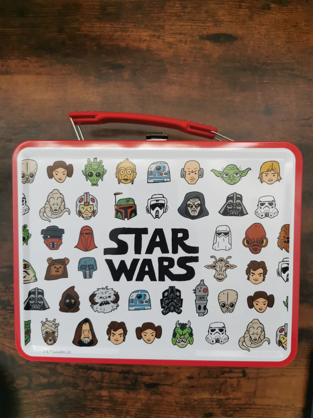 Star Wars Character Food Storage Container Lunch Box Tin