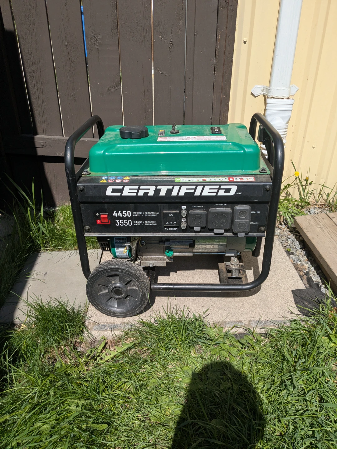 Certified 4450 Watt Generator - photo 4