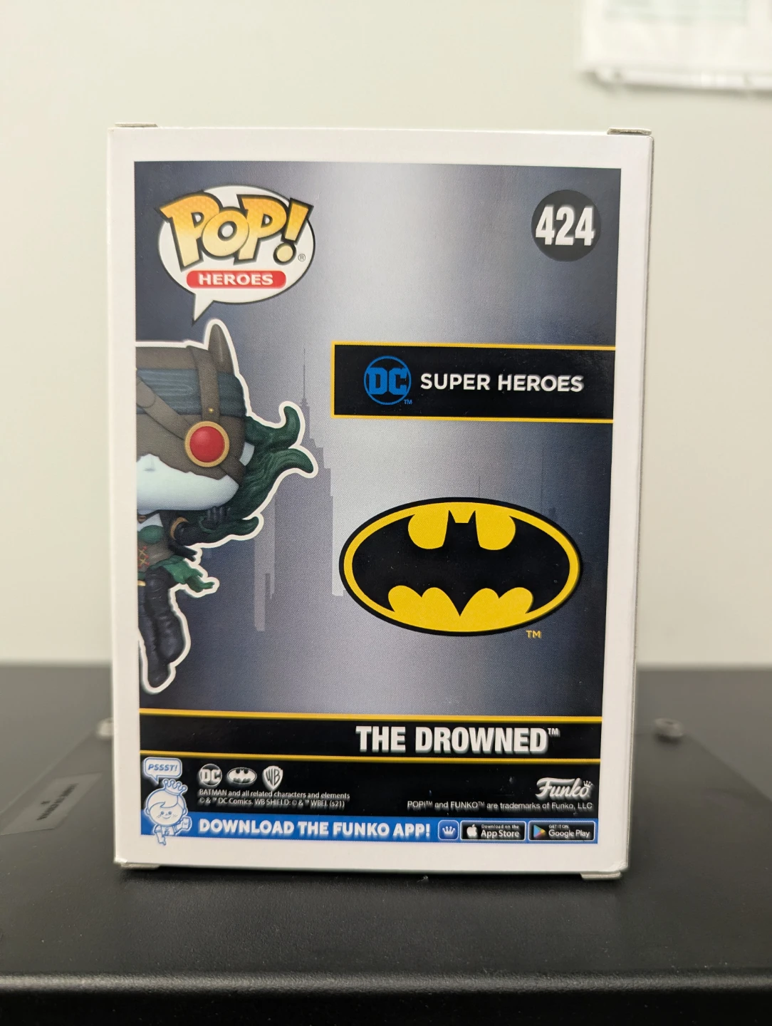 Funko Pop! DC Heroes The Drowned #424 Vinyl Figure - photo 2