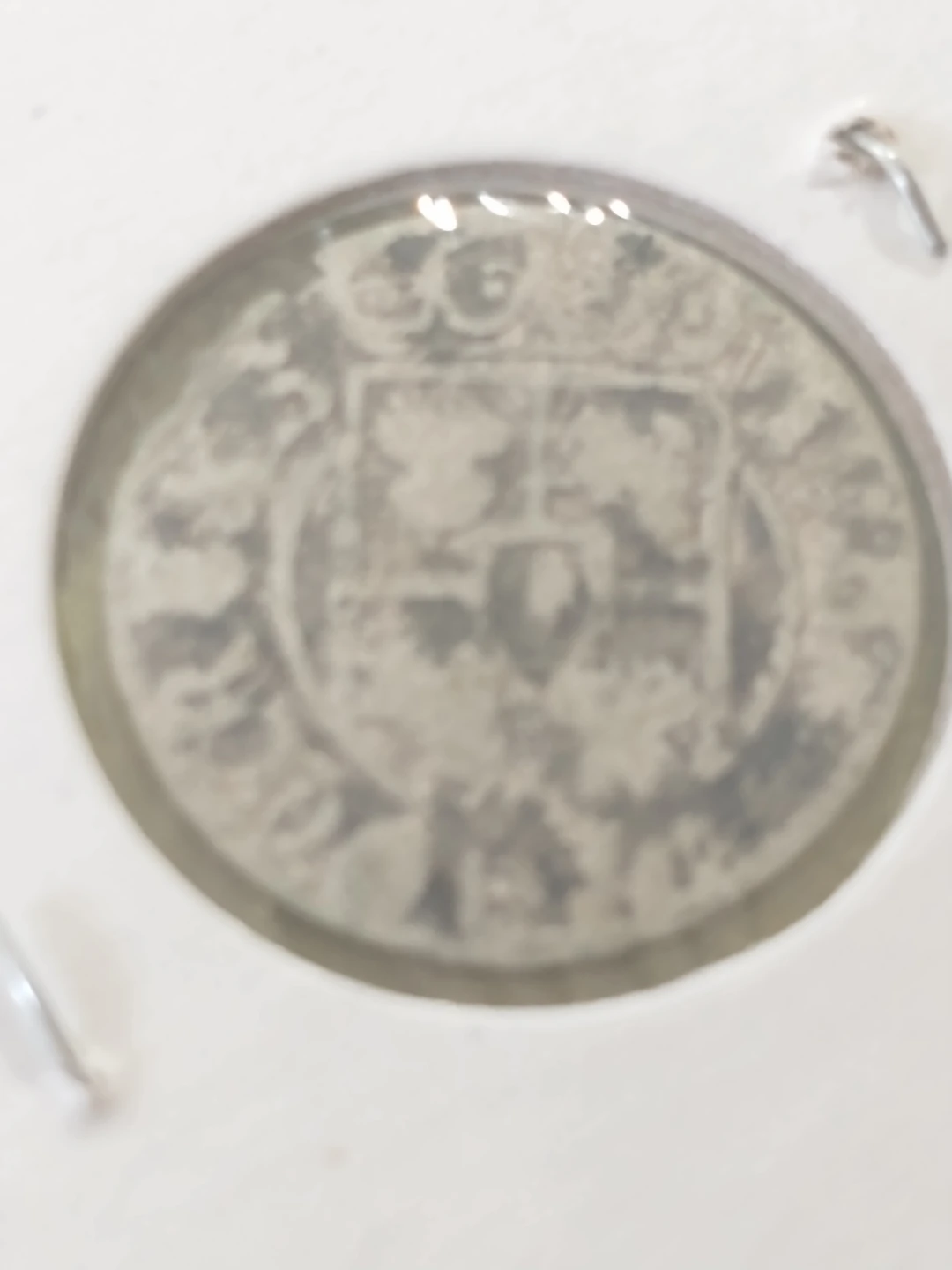 1631 Polish Lithuanian Commonwealth Gustav 1/2 silver thaler - photo 2