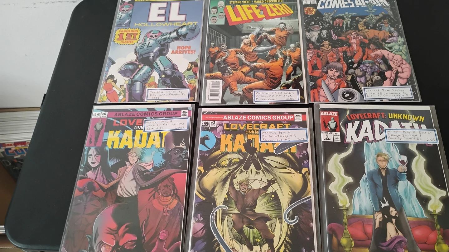 Comic's for sale