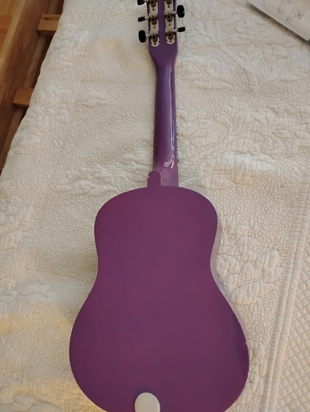 Purple Hannah Montana Acoustic Guitar - photo 5