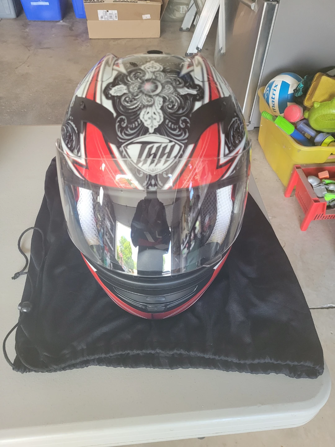 THH Motorcycle Helmet TS-42 showroom new