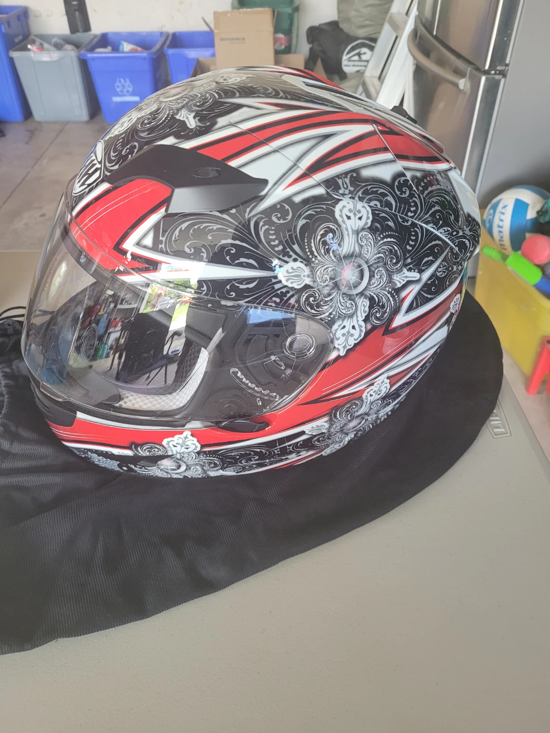 THH Motorcycle Helmet TS-42 showroom new - photo 2
