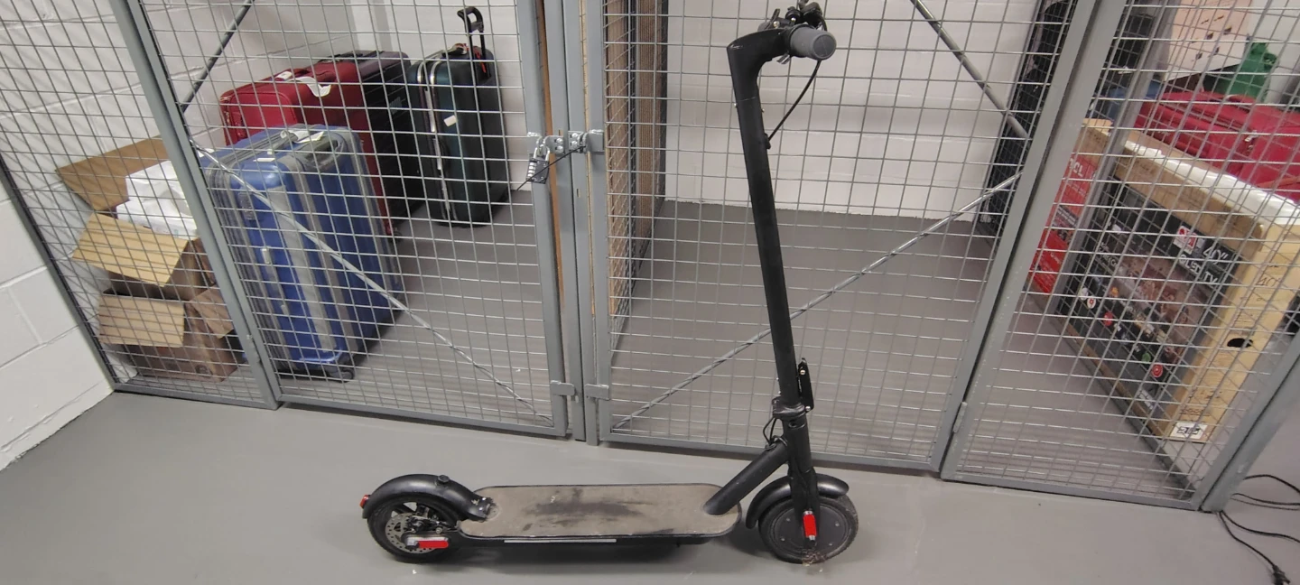 Black Electric Scooter