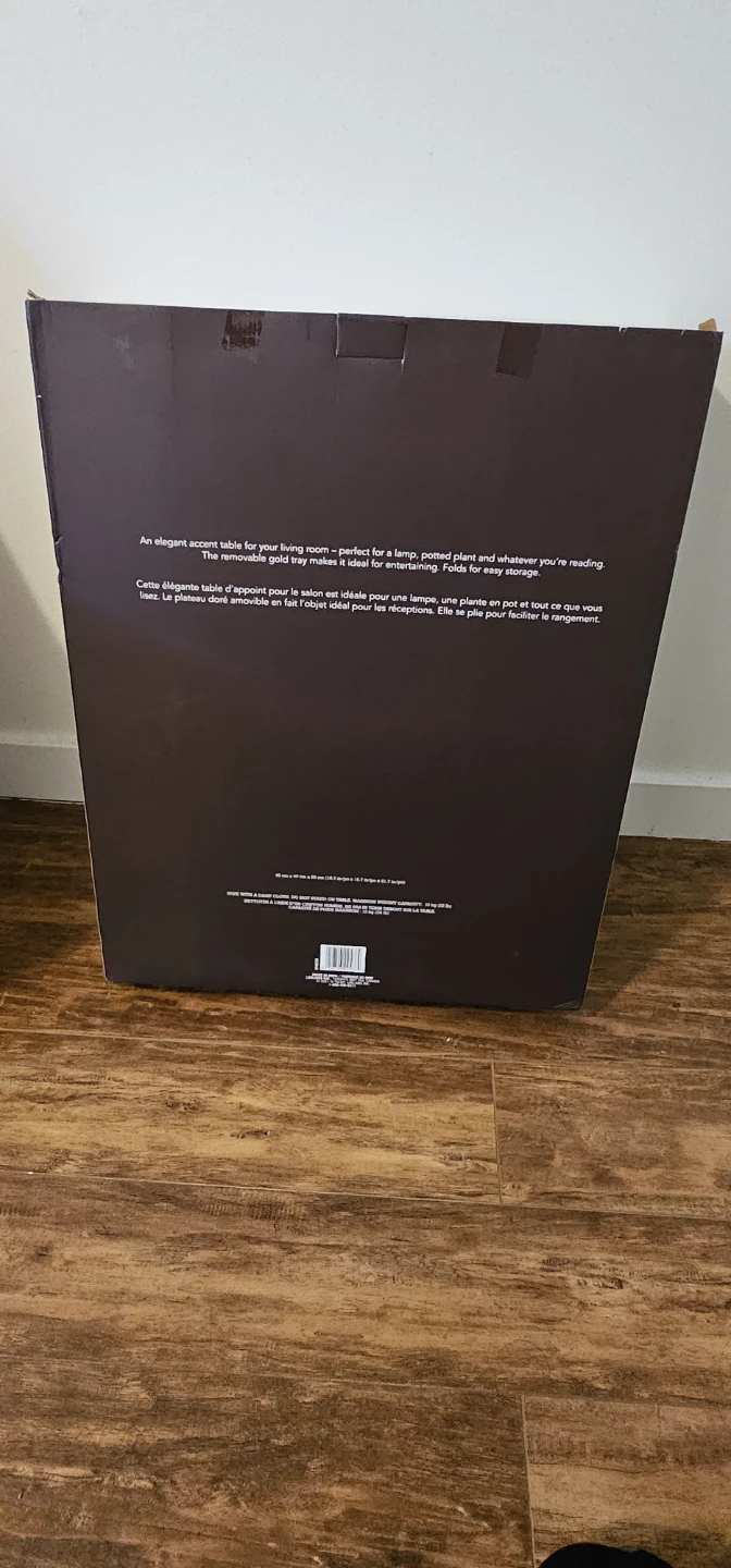 Life at Home Foldable Accent Table - photo 2
