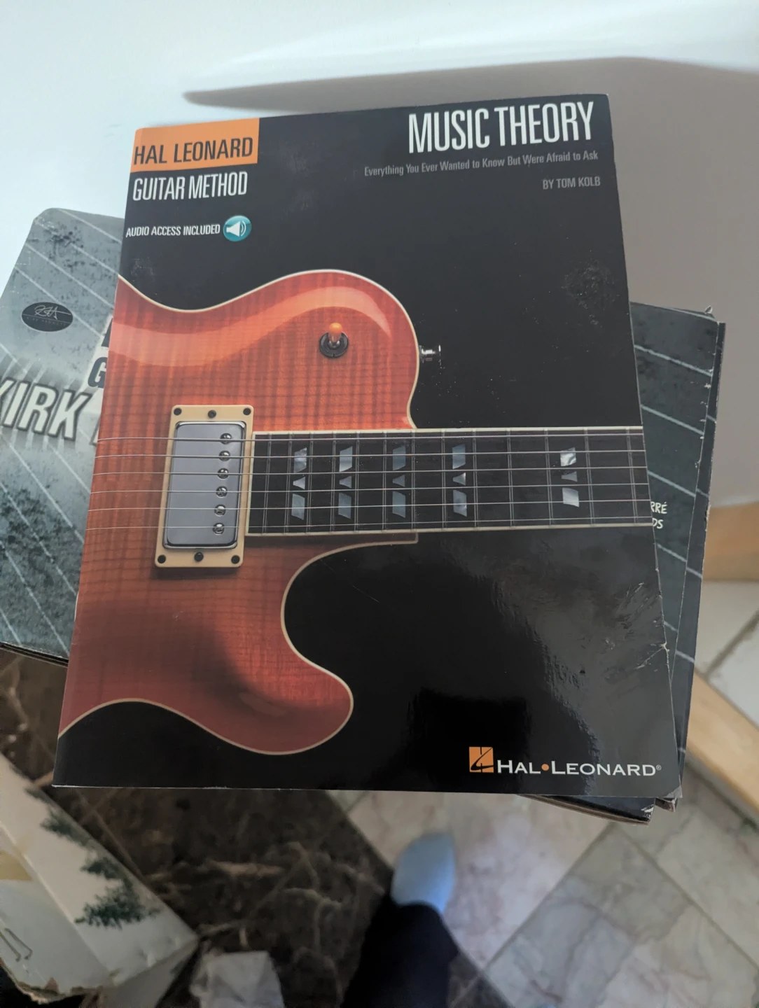 Kirk Hammett Electric Guitar and Method Music Theory Book - photo 2