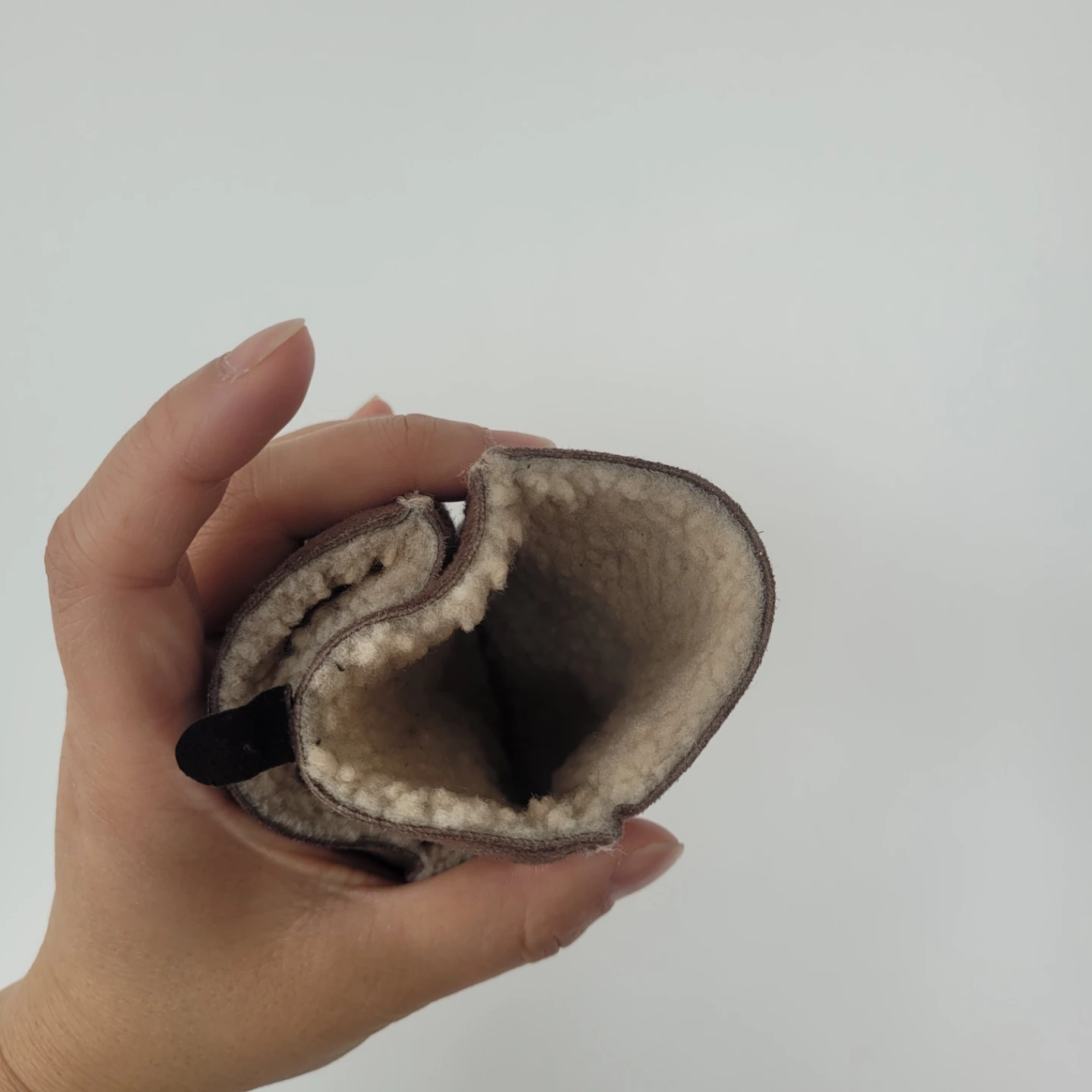 Brown Sheepskin Mittens - photo 3