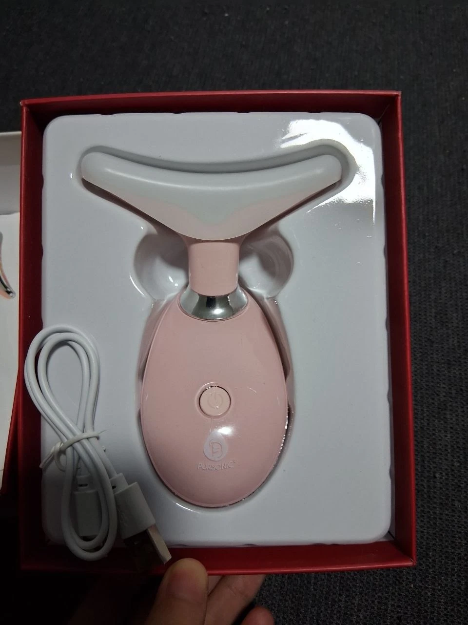 PURSONIC 7-IN-1 LED Light Therapy Beauty Device - photo 4