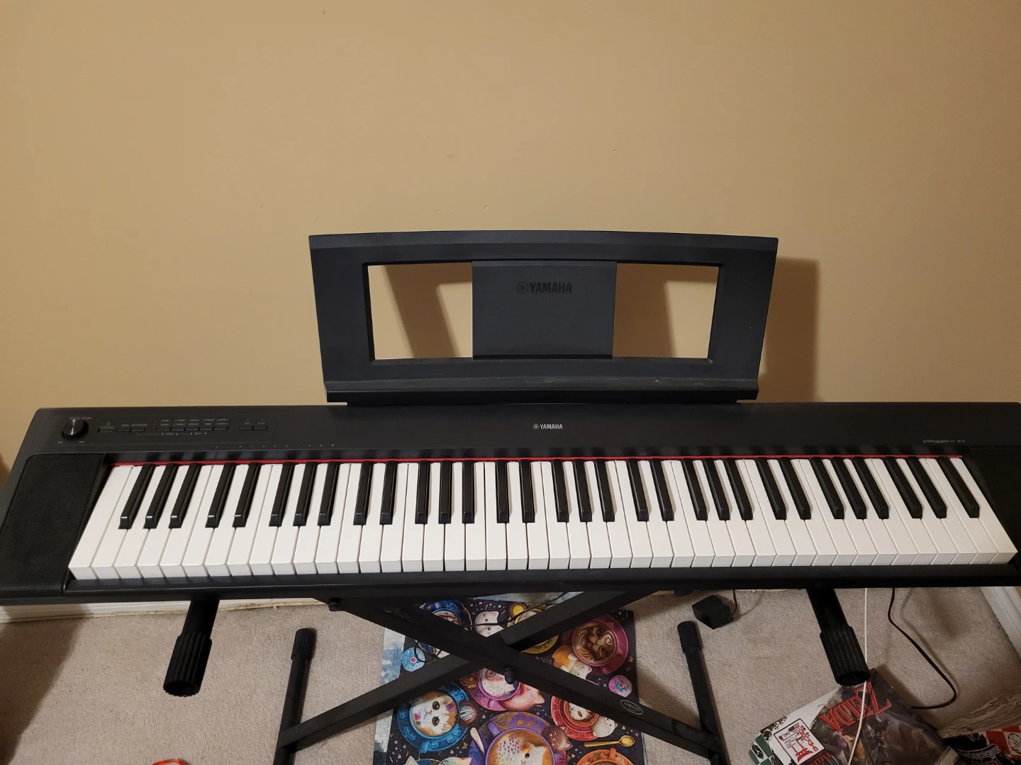 Yamaha Piaggero Digital Keyboard