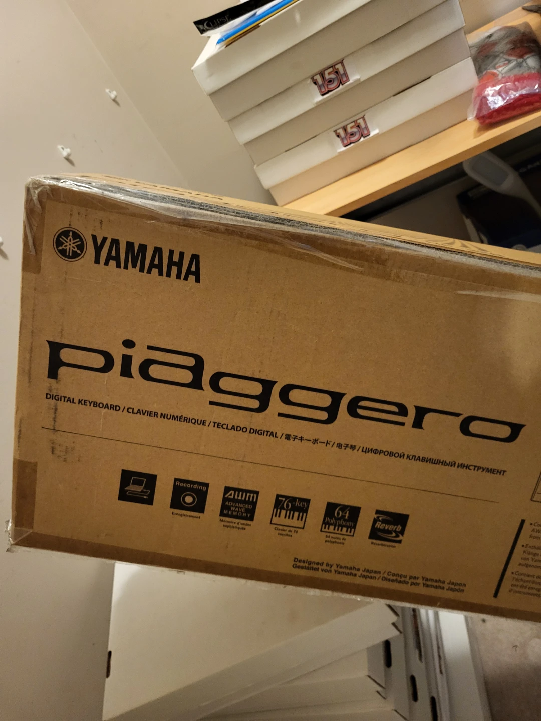 Yamaha Piaggero Digital Keyboard - photo 2